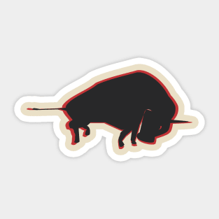 Bull Sticker